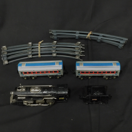 ブリキ 鉄道模型 機関車D156 他 電車 線路 まとめ セット